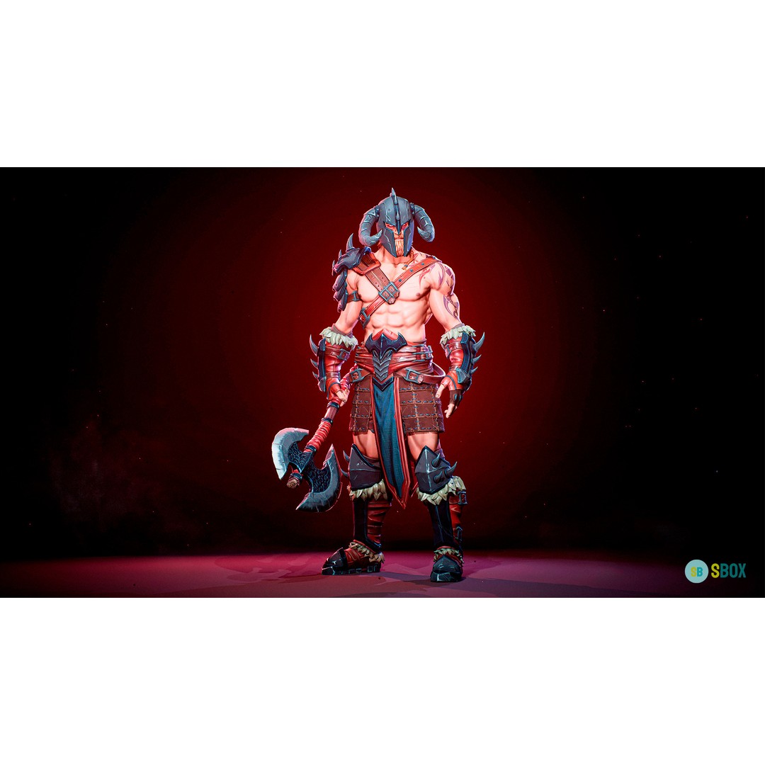 Fantasy Character 3D Model – Low Poly Rigged Pack for Unreal Engine - View 38