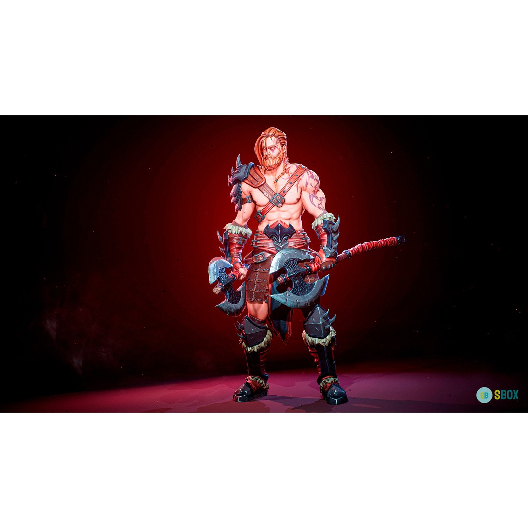Fantasy Character 3D Model – Low Poly Rigged Pack for Unreal Engine - View 40