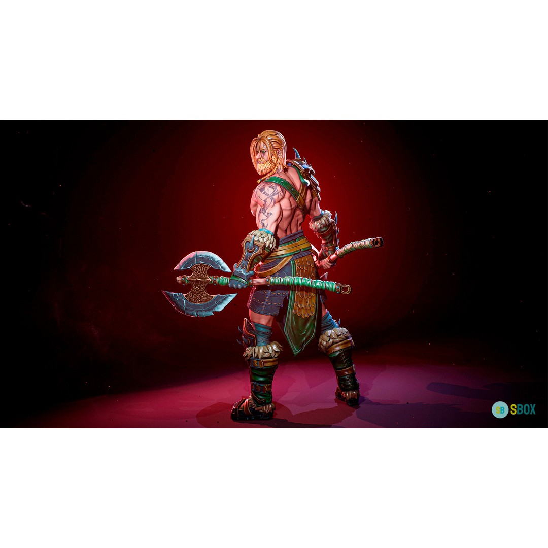 Fantasy Character 3D Model – Low Poly Rigged Pack for Unreal Engine - View 41