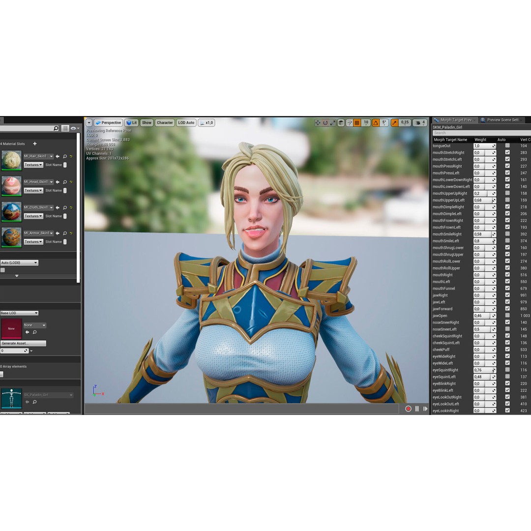 Fantasy Character 3D Model – Low Poly Rigged Pack for Unreal Engine - View 48