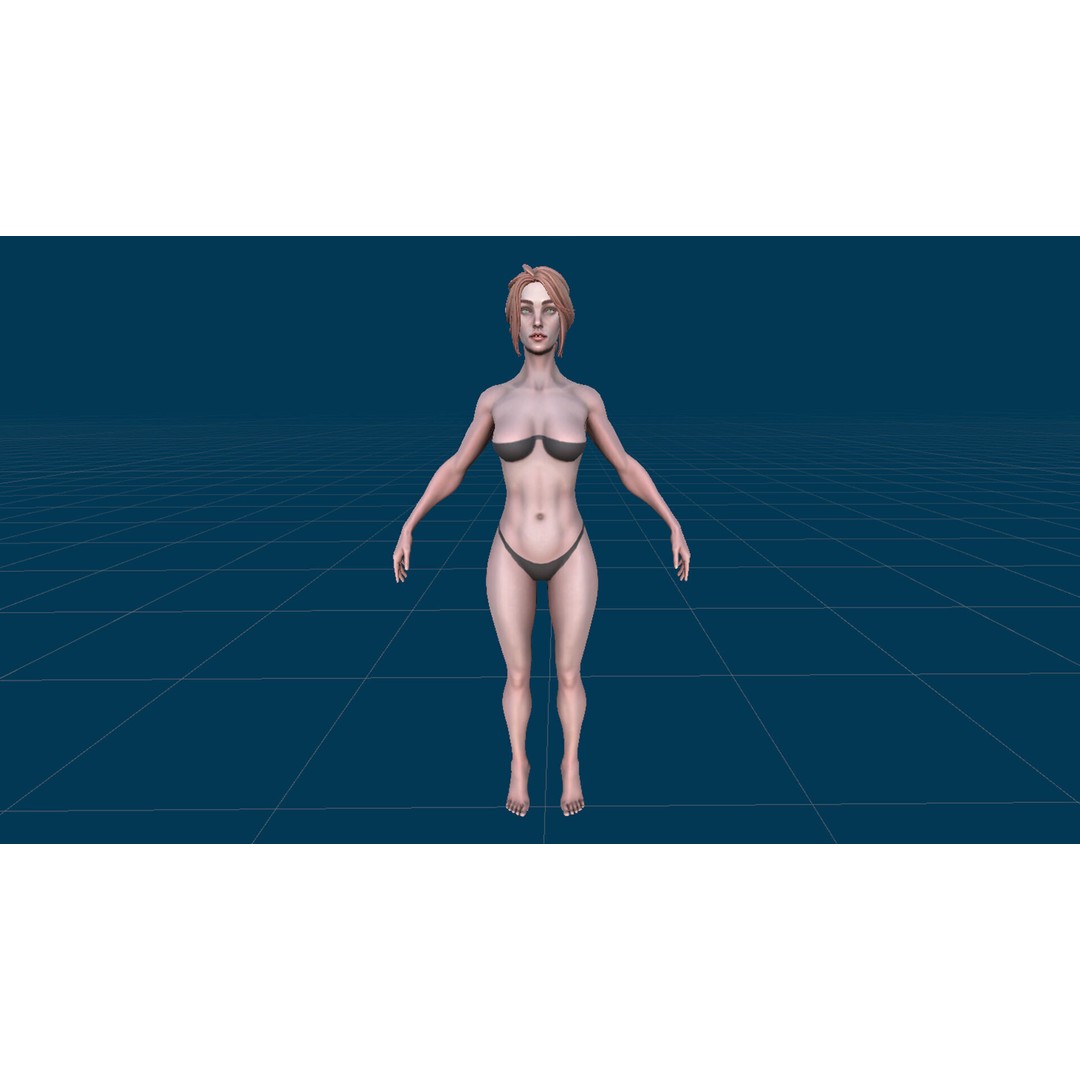 Fantasy Character 3D Model – Low Poly Rigged Pack for Unreal Engine - View 53