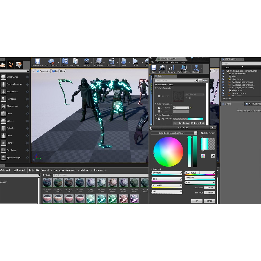 Fantasy Character 3D Model – Low Poly Rigged Pack for Unreal Engine - View 59