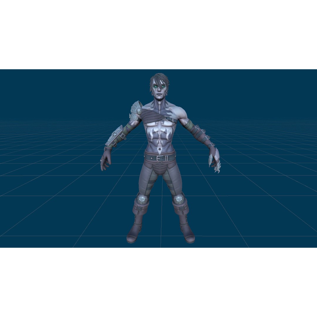 Fantasy Character 3D Model – Low Poly Rigged Pack for Unreal Engine - View 63