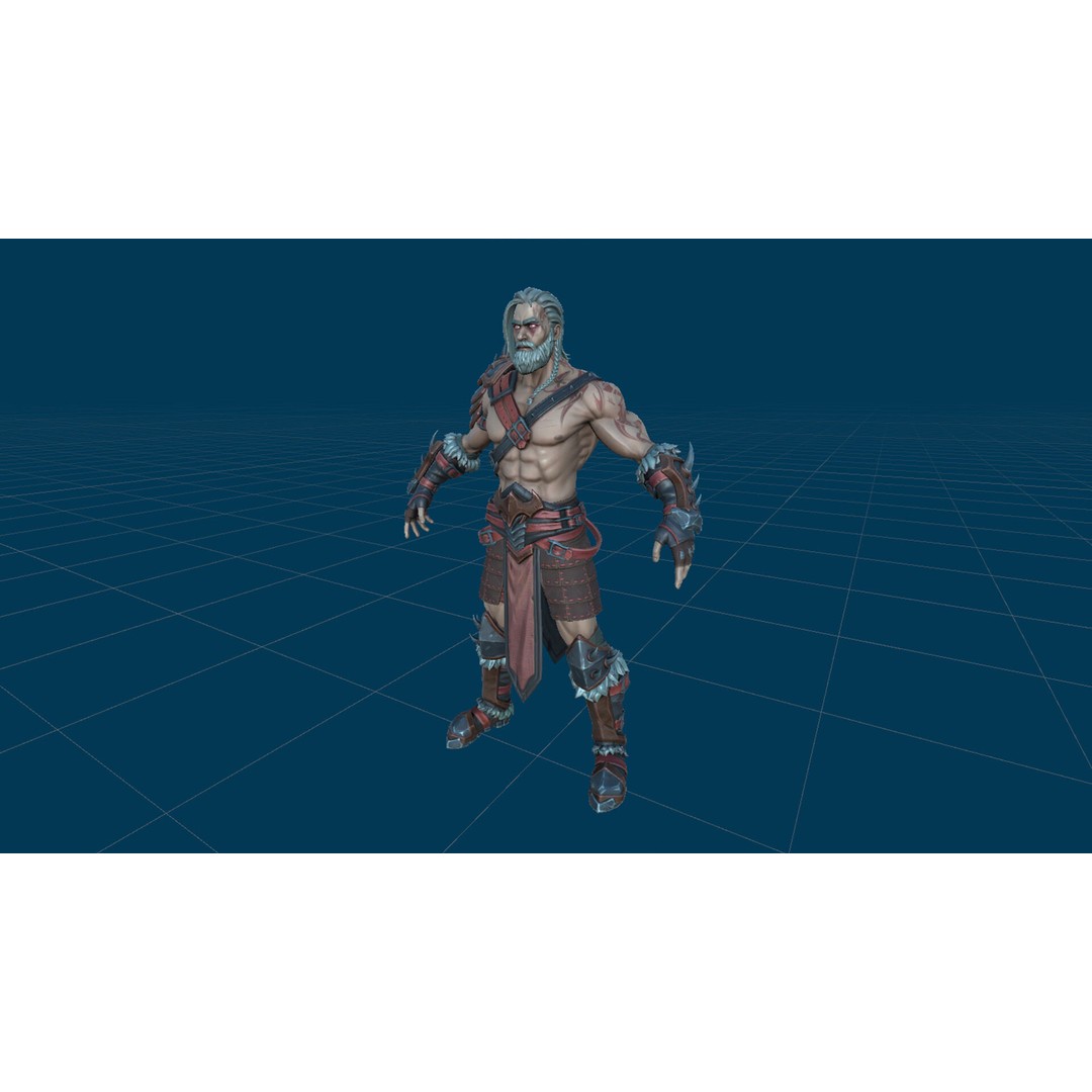 Fantasy Character 3D Model – Low Poly Rigged Pack for Unreal Engine - View 71