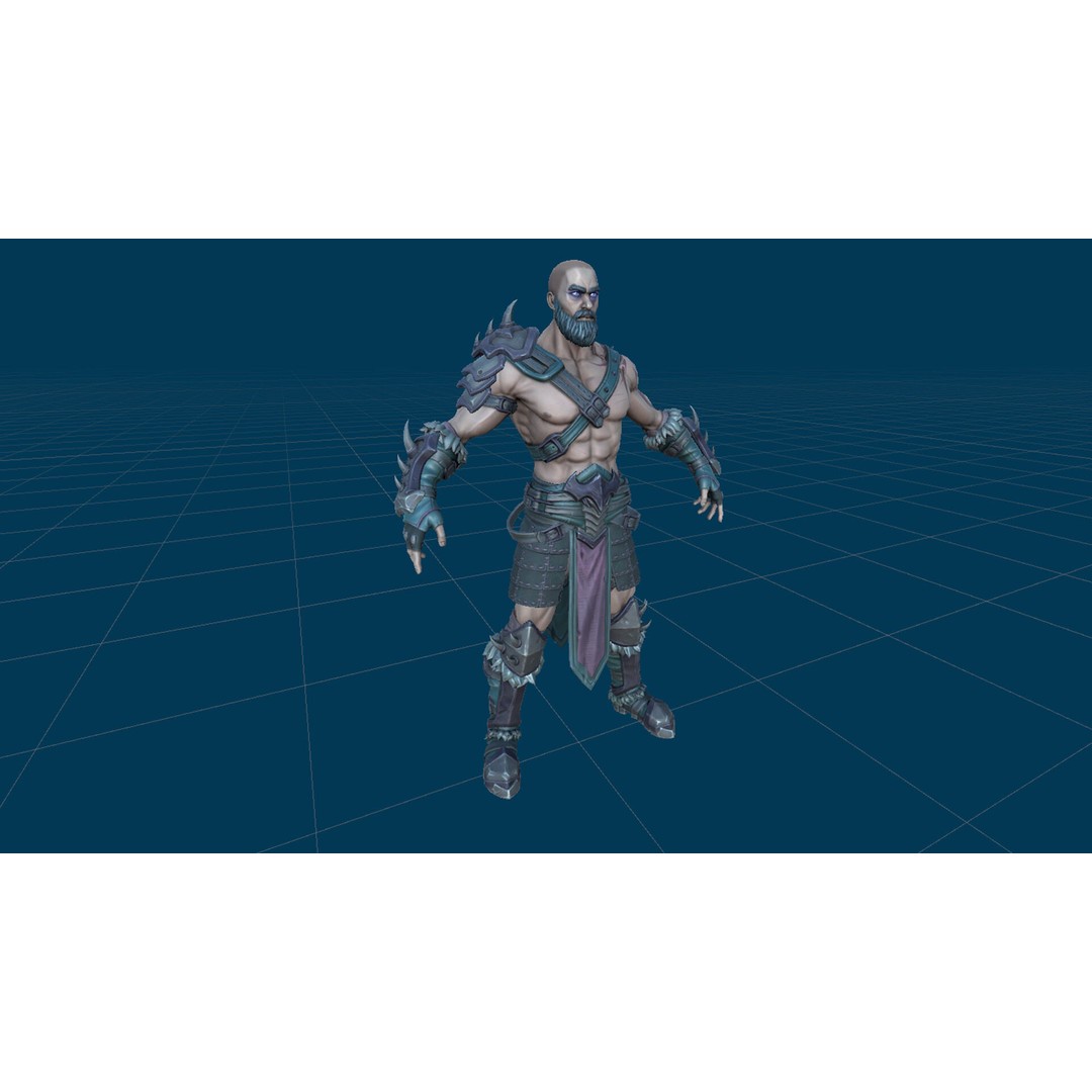 Fantasy Character 3D Model – Low Poly Rigged Pack for Unreal Engine - View 72