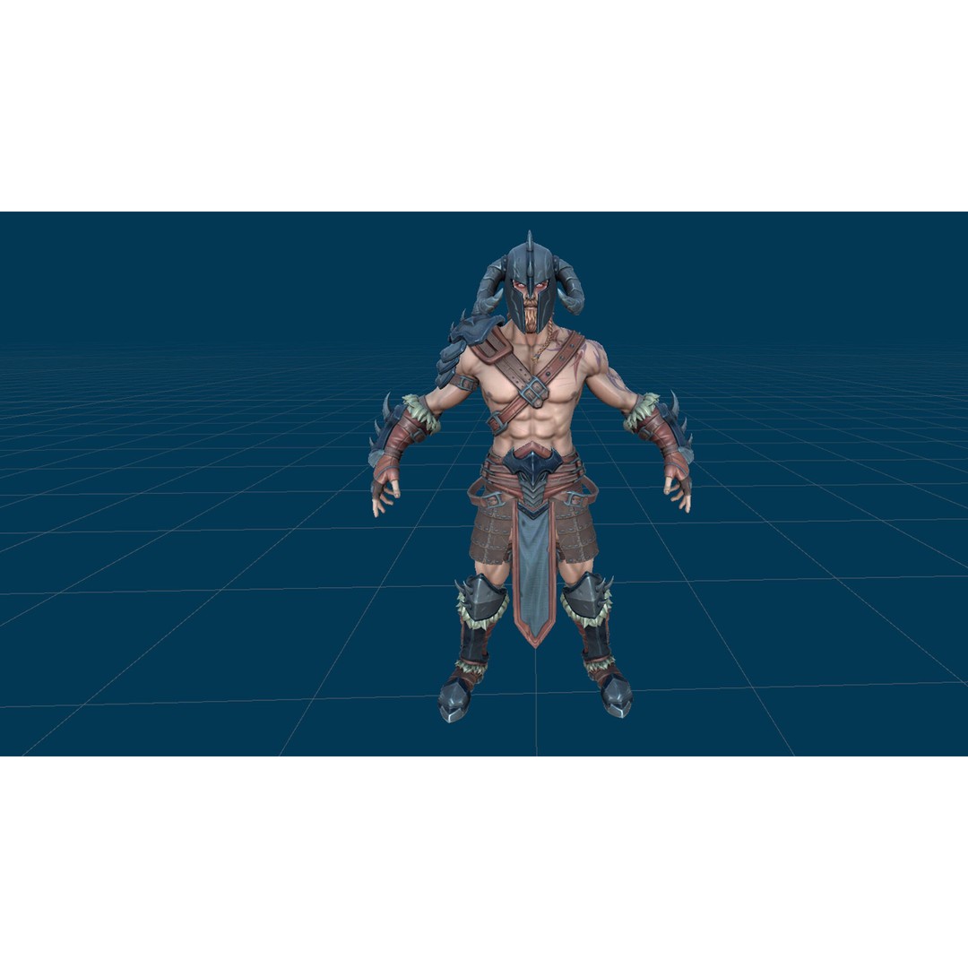 Fantasy Character 3D Model – Low Poly Rigged Pack for Unreal Engine - View 74