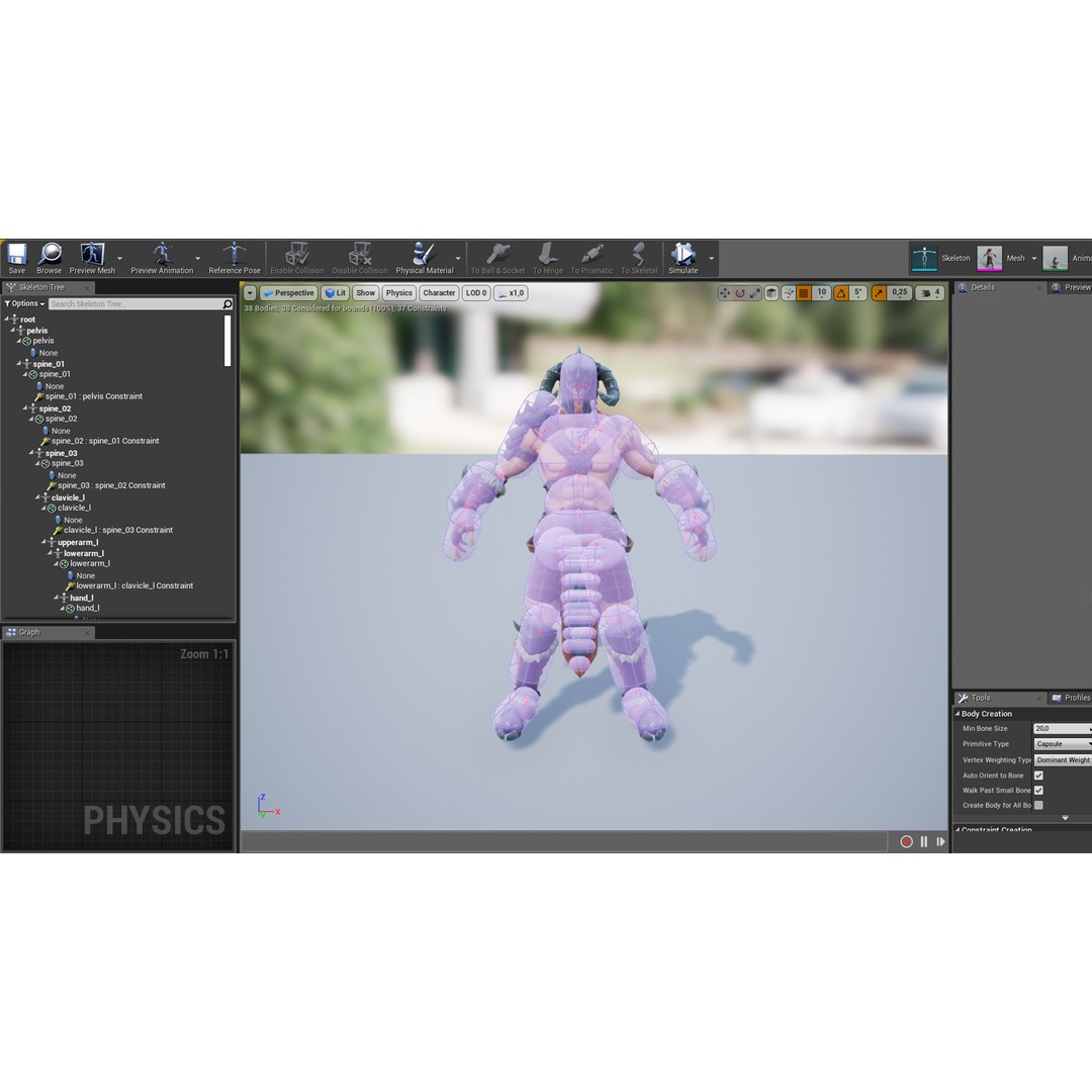 Fantasy Character 3D Model – Low Poly Rigged Pack for Unreal Engine - View 77