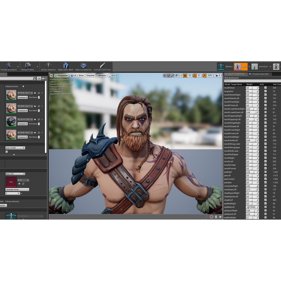 Fantasy Character 3D Model – Low Poly Rigged Pack for Unreal Engine - View 78