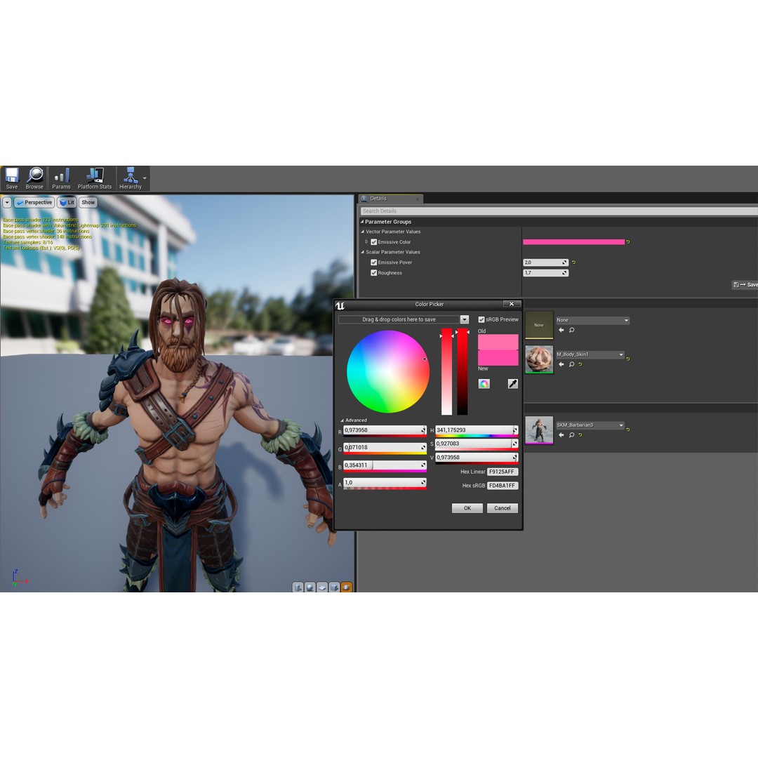 Fantasy Character 3D Model – Low Poly Rigged Pack for Unreal Engine - View 79