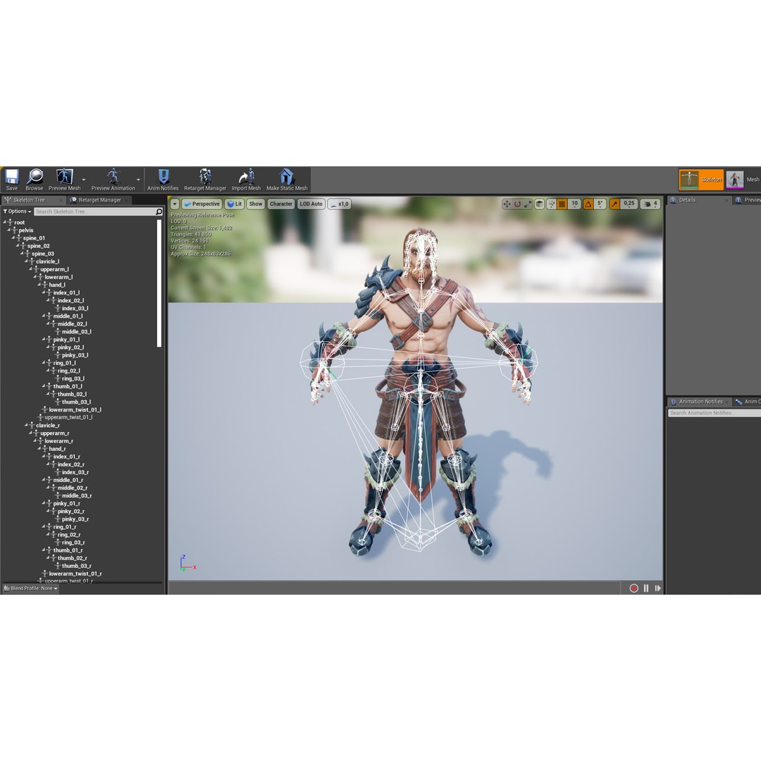 Fantasy Character 3D Model – Low Poly Rigged Pack for Unreal Engine - View 80