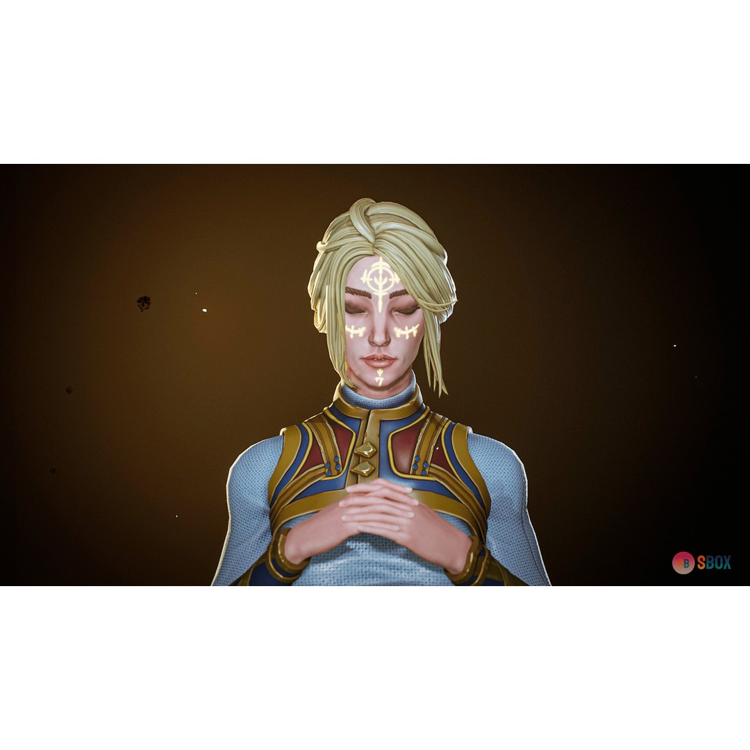 Fantasy Character 3D Model – Low Poly Rigged Pack for Unreal Engine - View 9