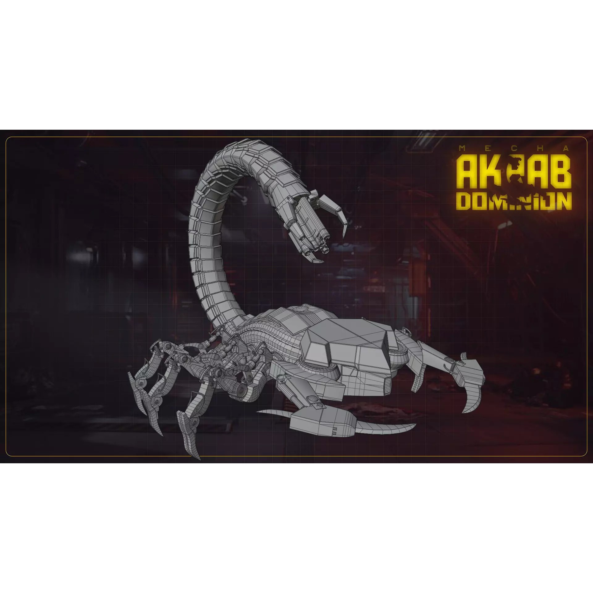 Akrab Dominion - Low-Poly Game-Ready 3D Model