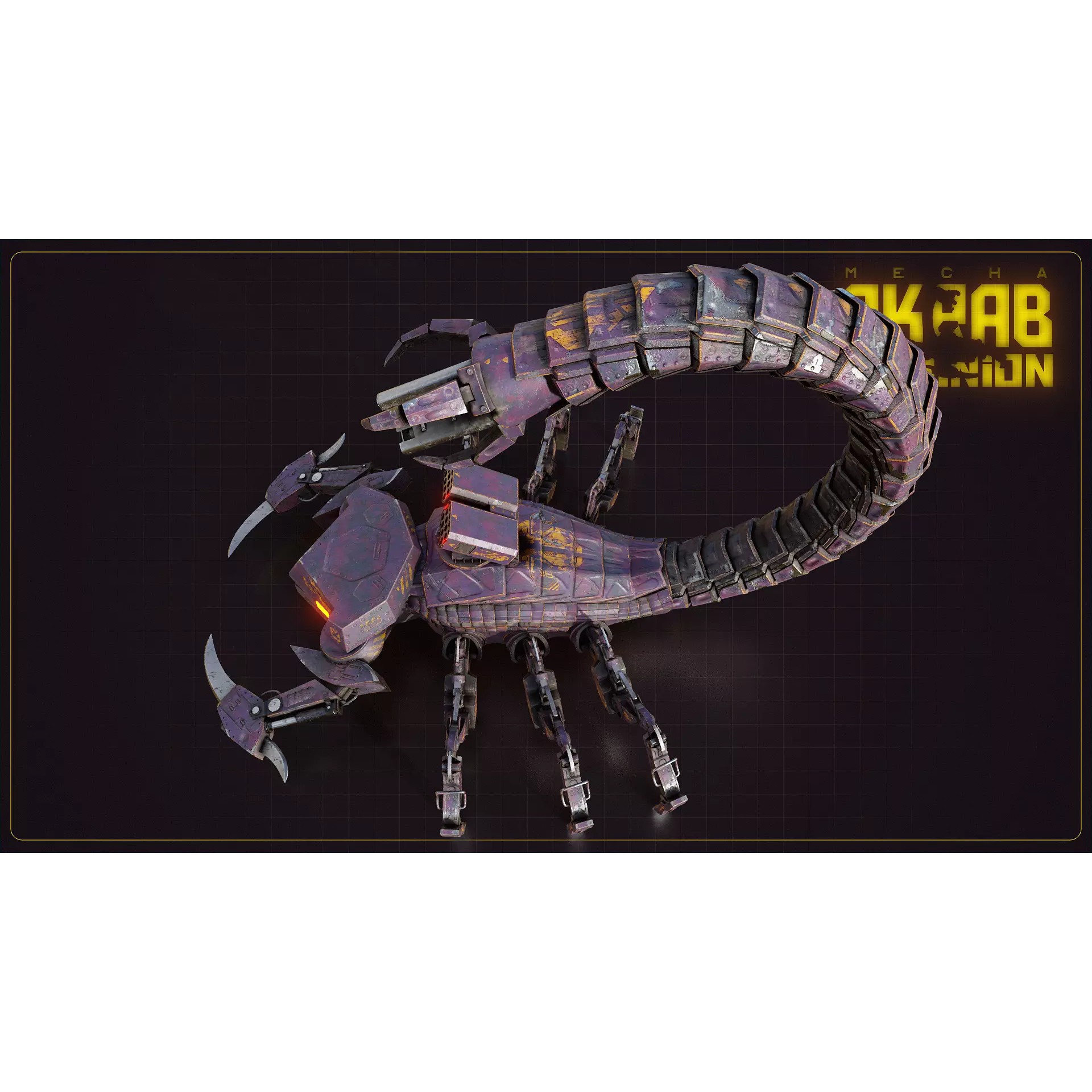 Akrab Dominion - Low-Poly Game-Ready 3D Model - View 10