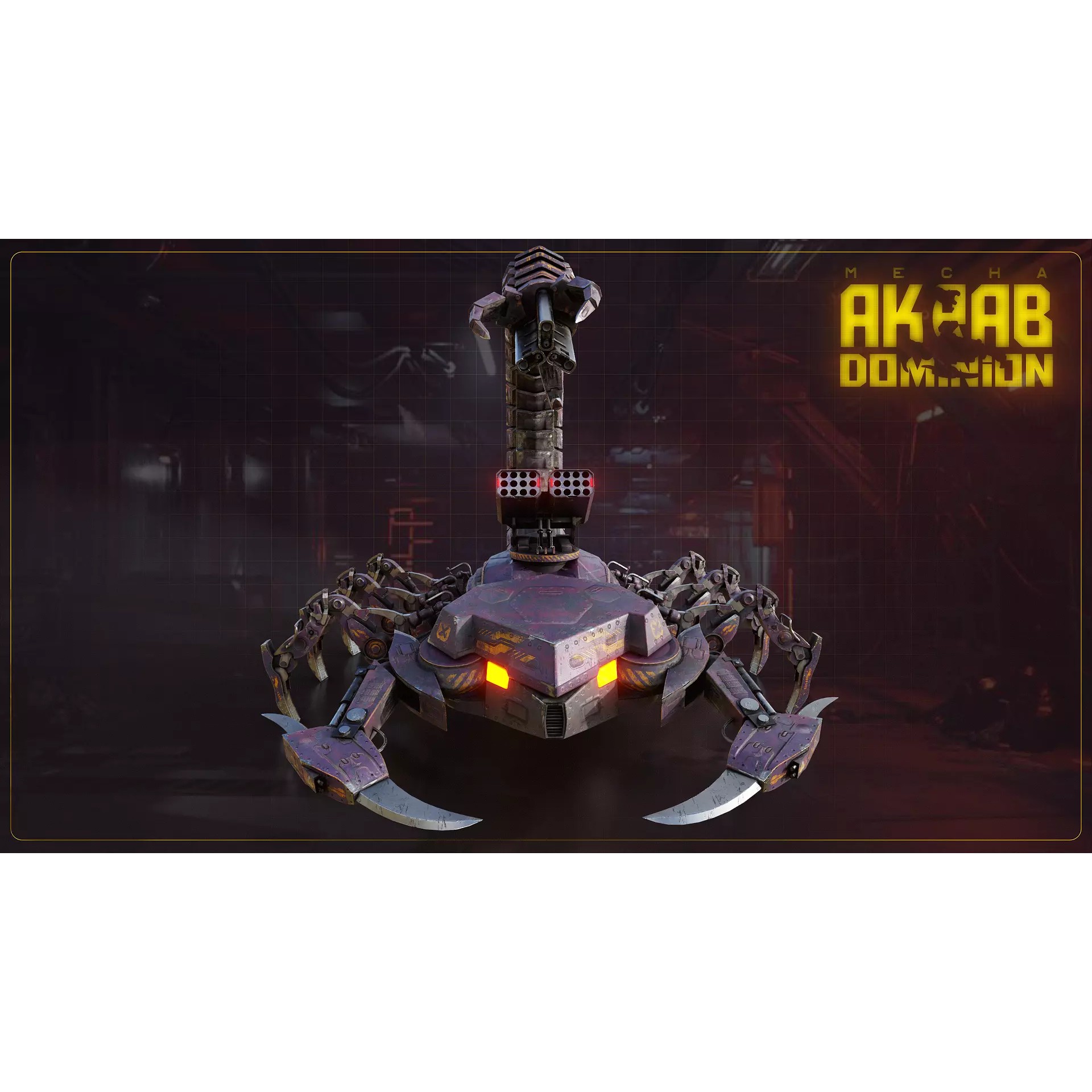 Akrab Dominion - Low-Poly Game-Ready 3D Model - View 11