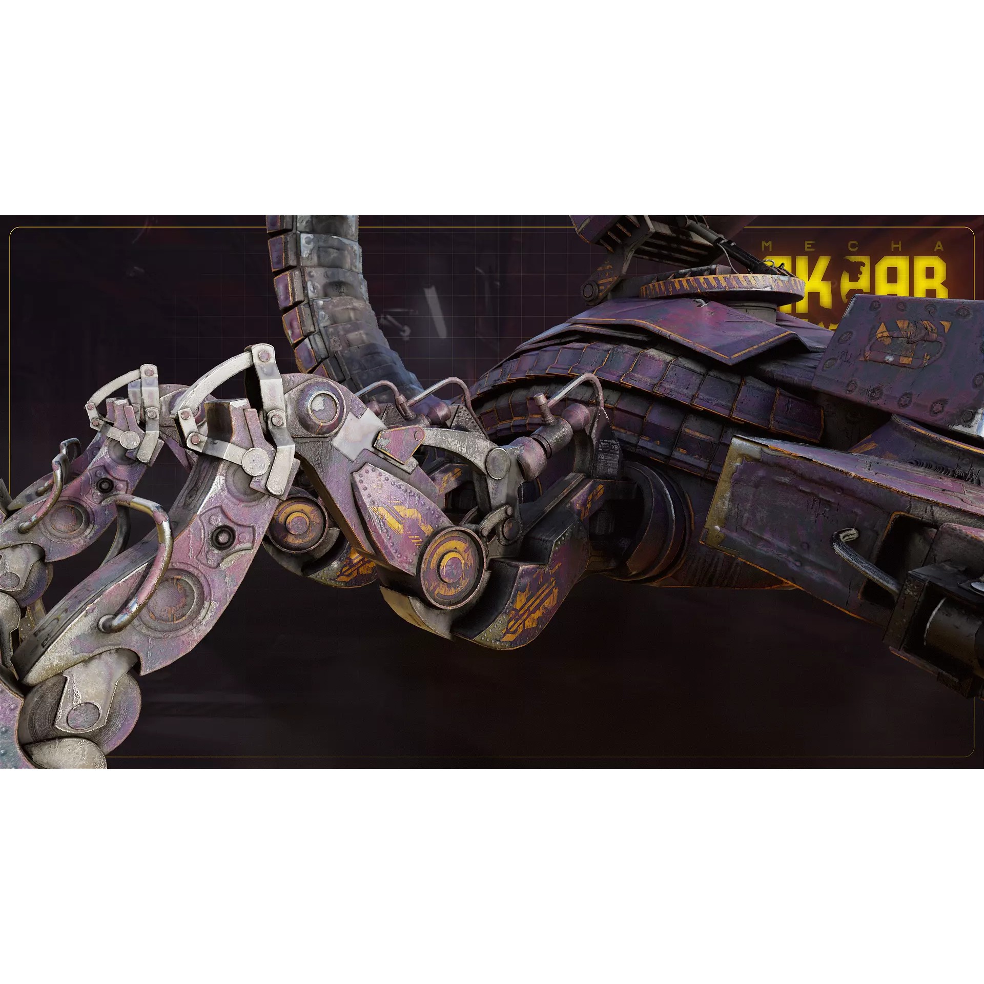 Akrab Dominion - Low-Poly Game-Ready 3D Model - View 12