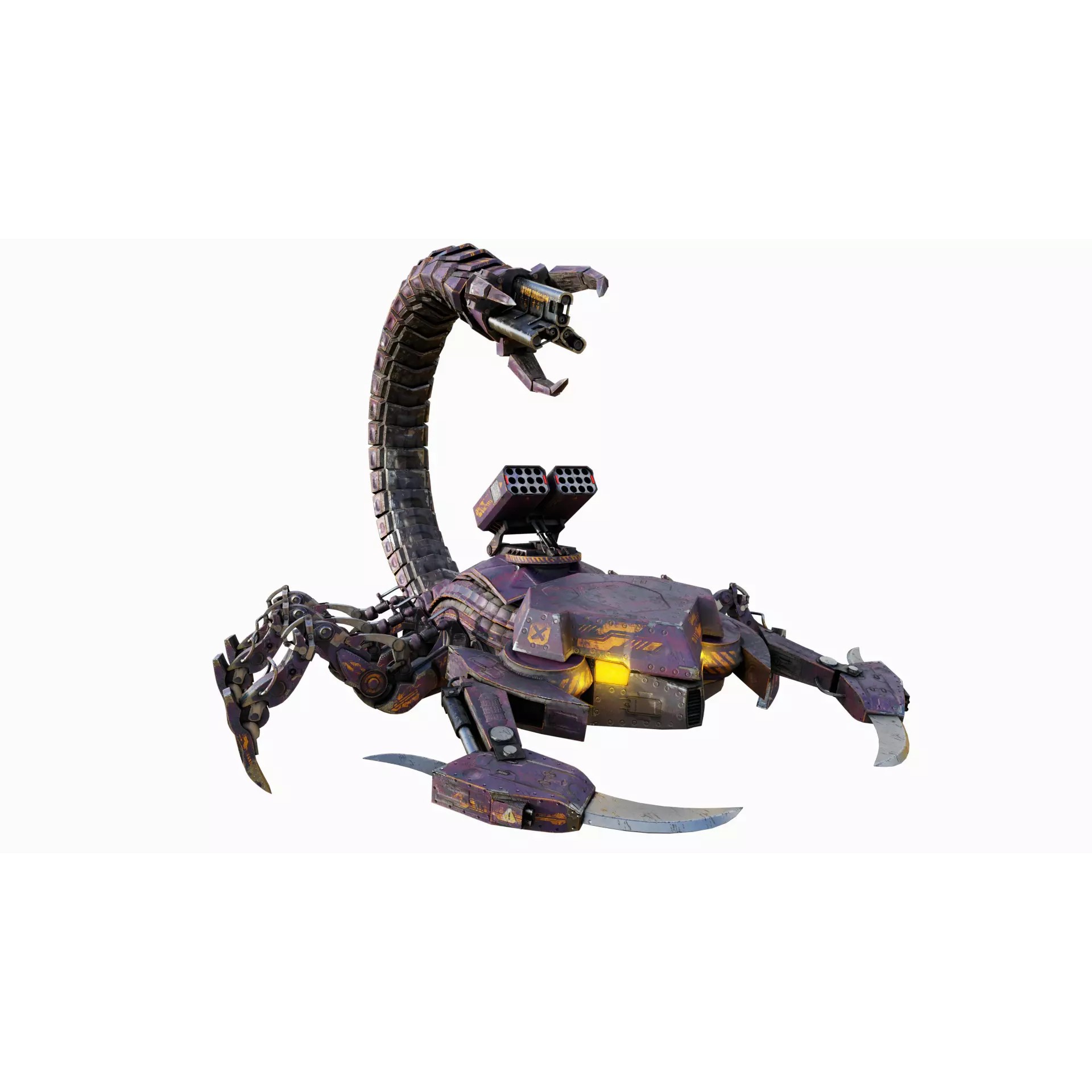 Akrab Dominion - Low-Poly Game-Ready 3D Model - View 2