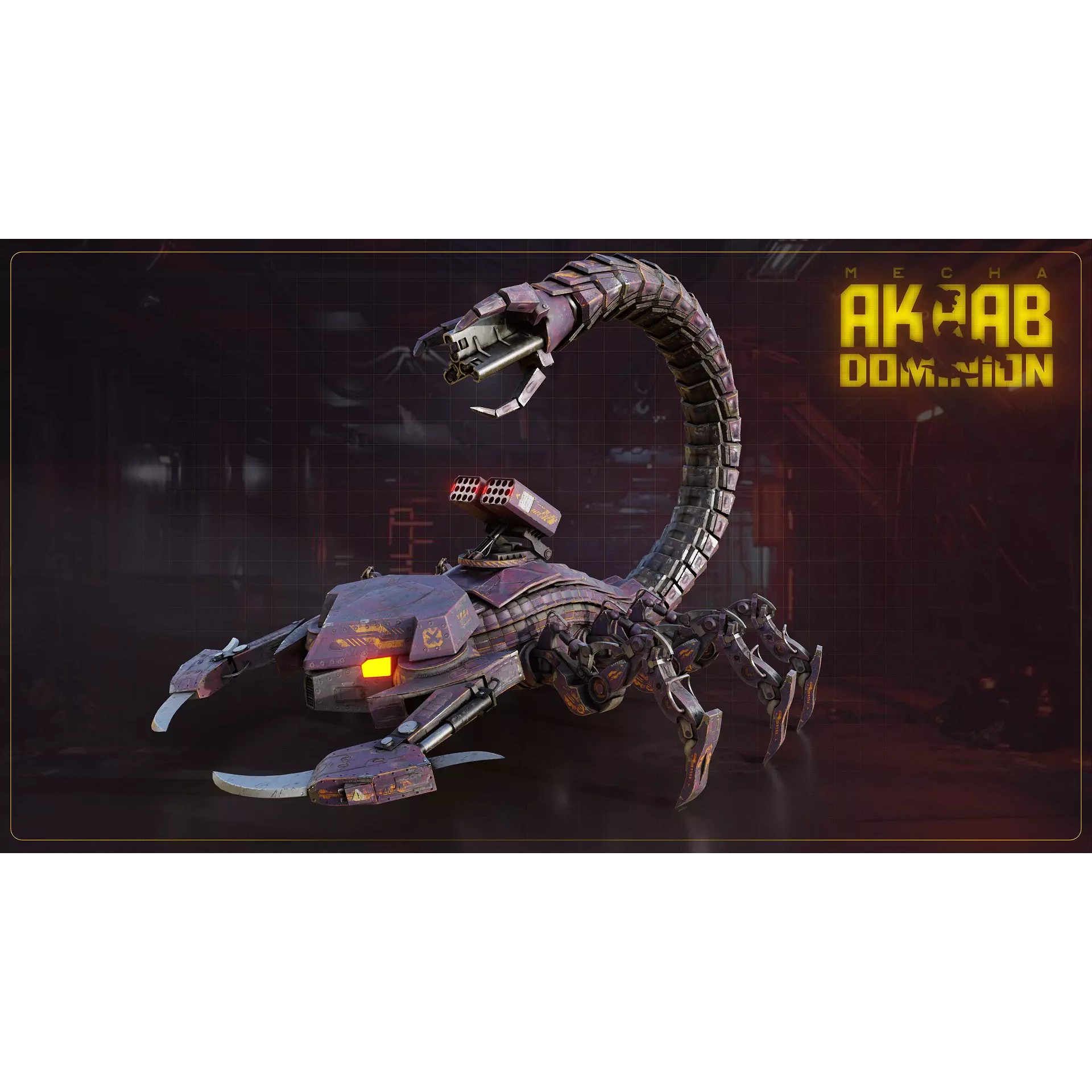 Akrab Dominion - Low-Poly Game-Ready 3D Model - View 4