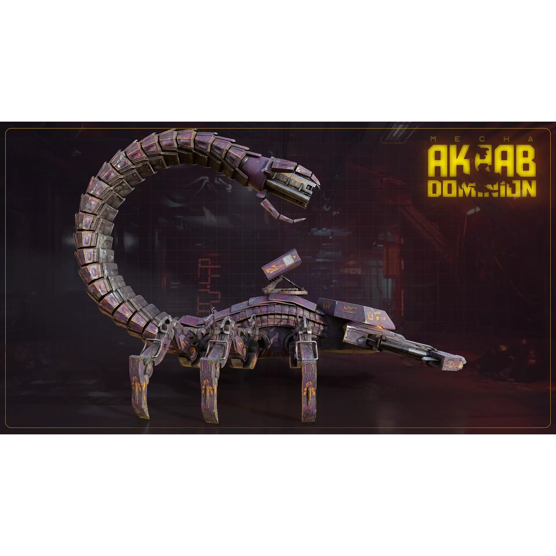 Akrab Dominion - Low-Poly Game-Ready 3D Model - View 5