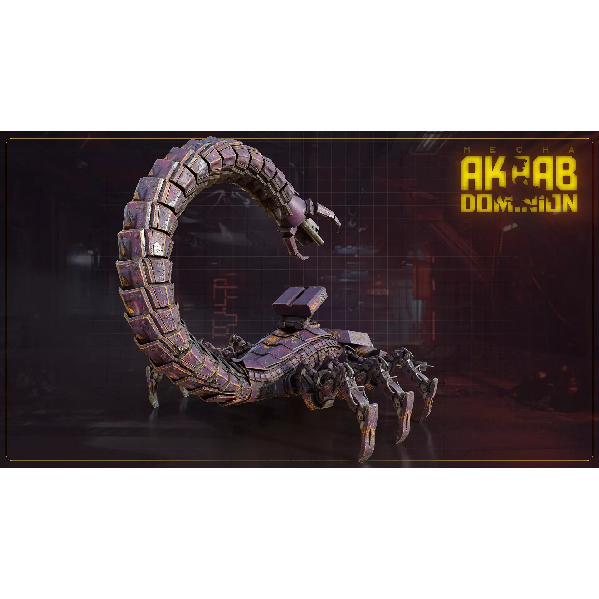 Akrab Dominion - Low-Poly Game-Ready 3D Model - View 6