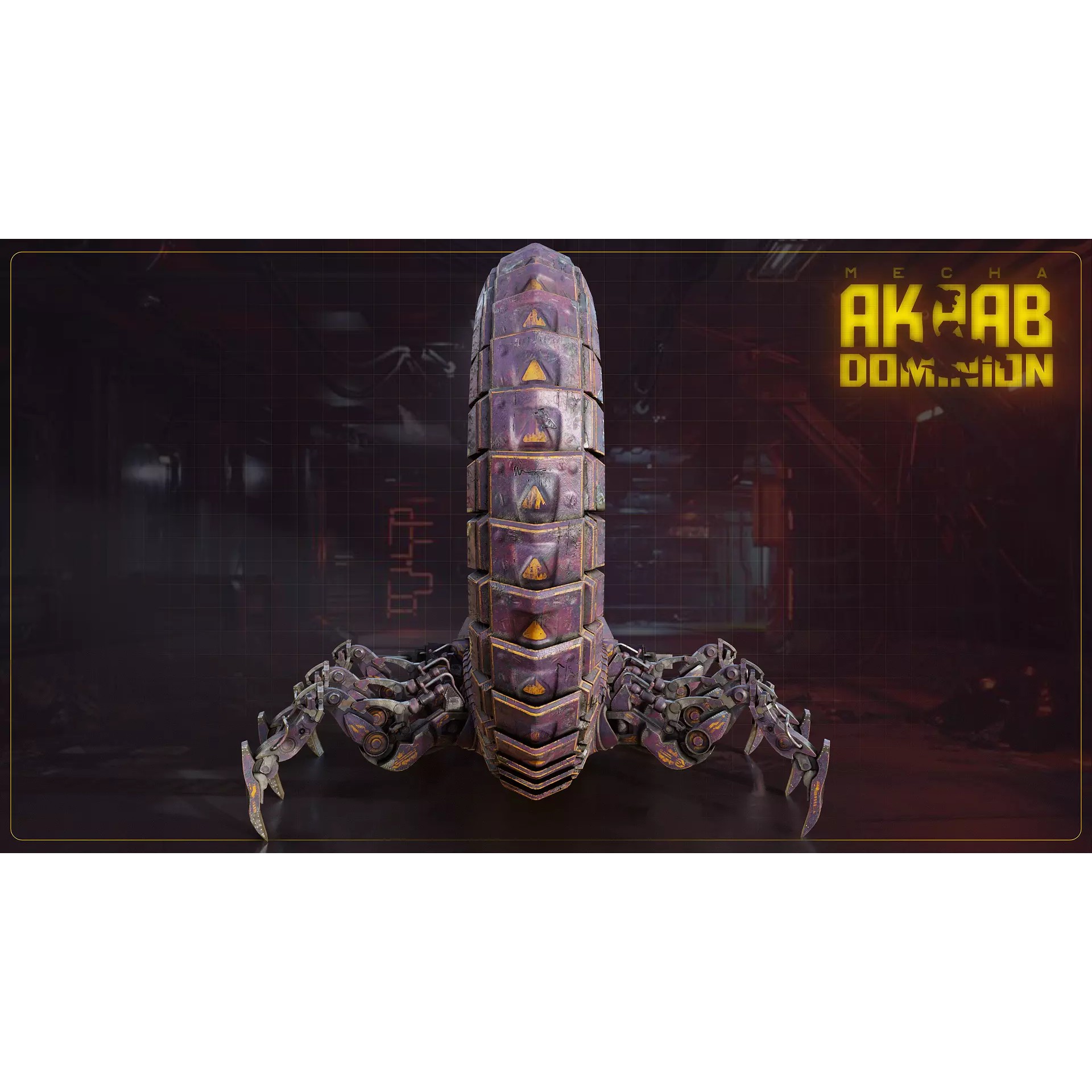 Akrab Dominion - Low-Poly Game-Ready 3D Model - View 7