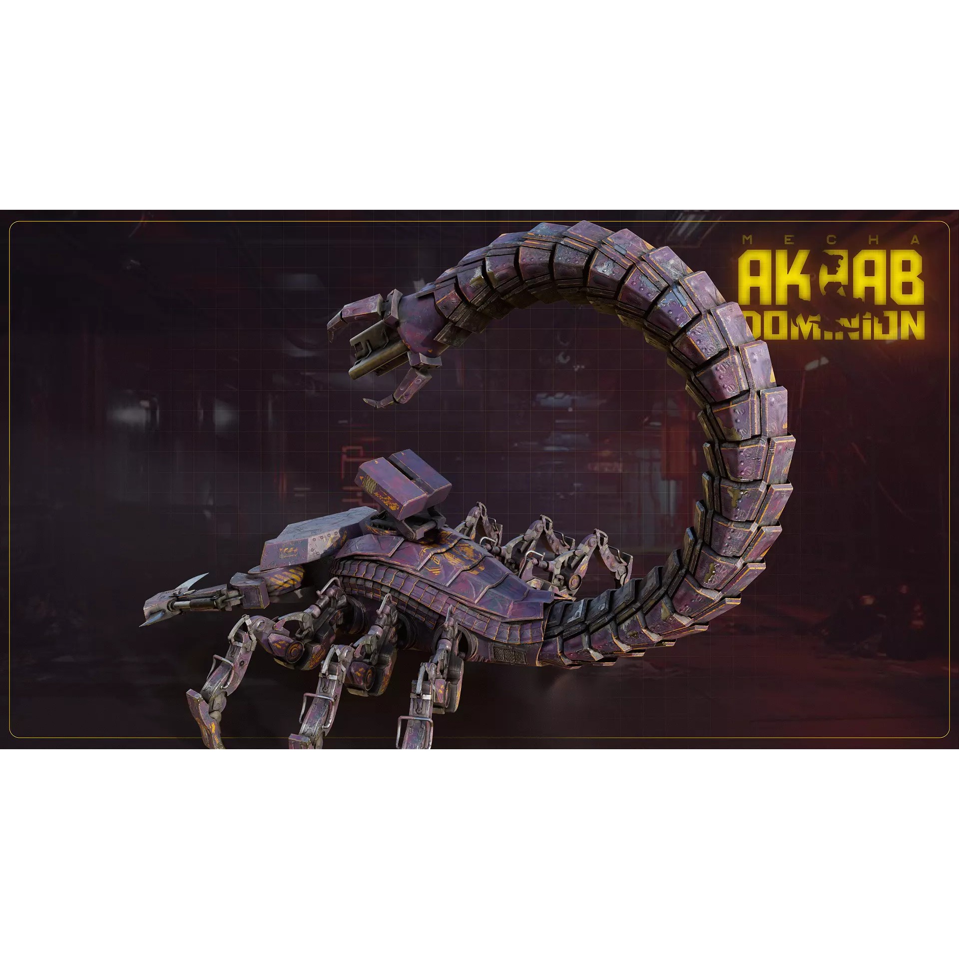 Akrab Dominion - Low-Poly Game-Ready 3D Model - View 8