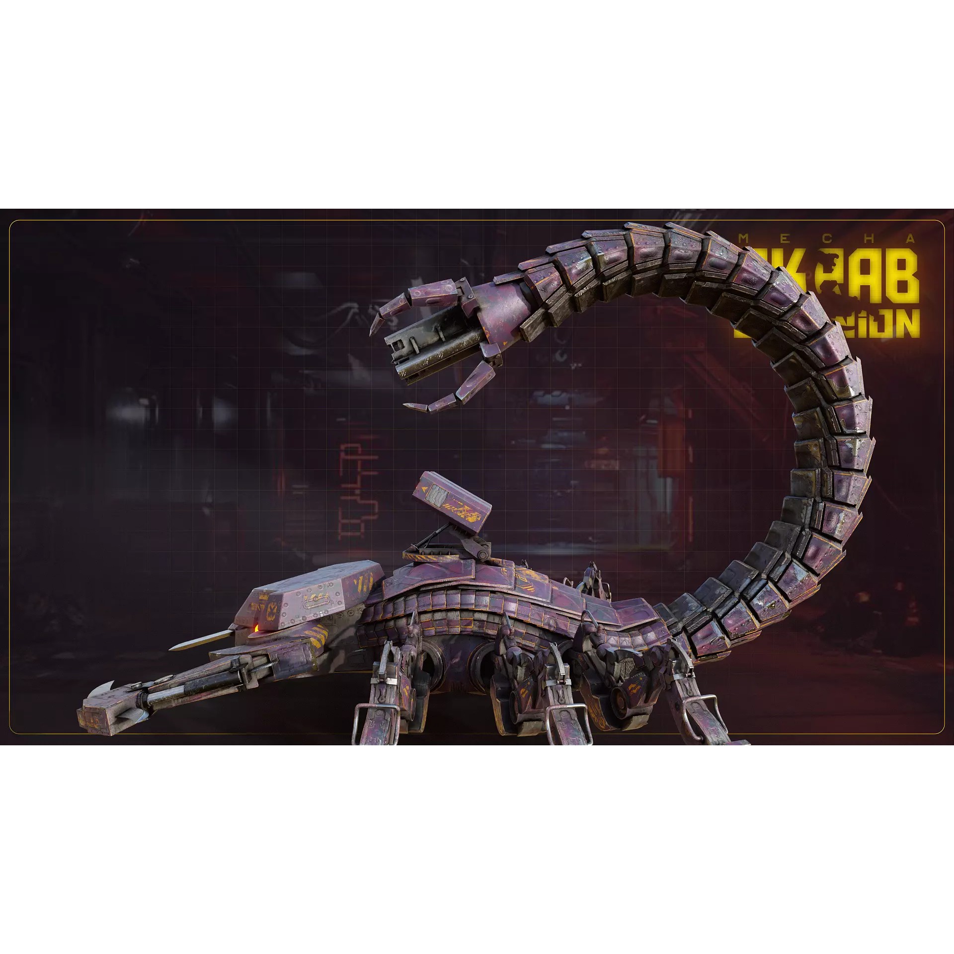 Akrab Dominion - Low-Poly Game-Ready 3D Model - View 9