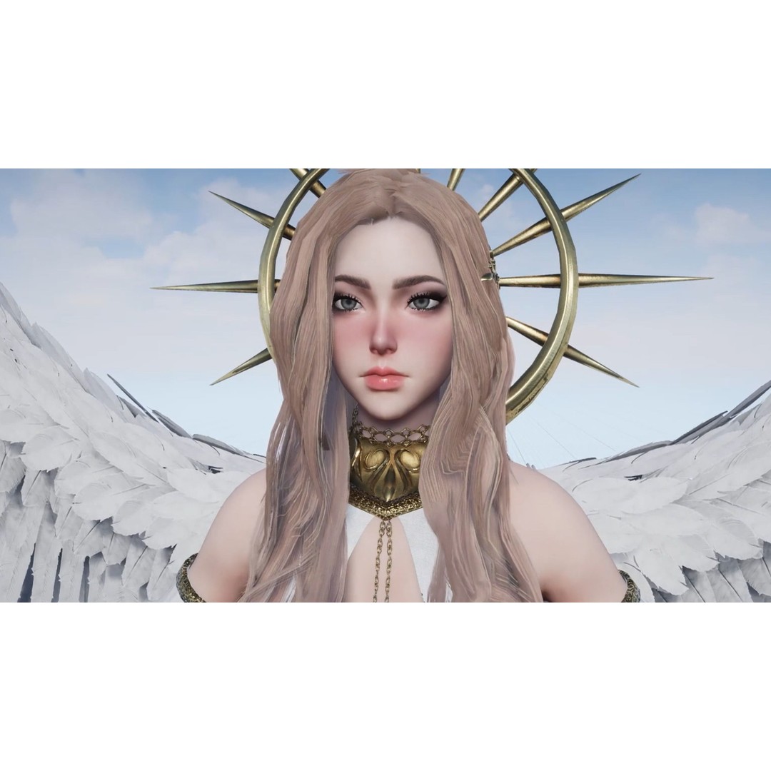 Angelica 3D Model – Game Ready Low-Poly Character with Animations - View 20