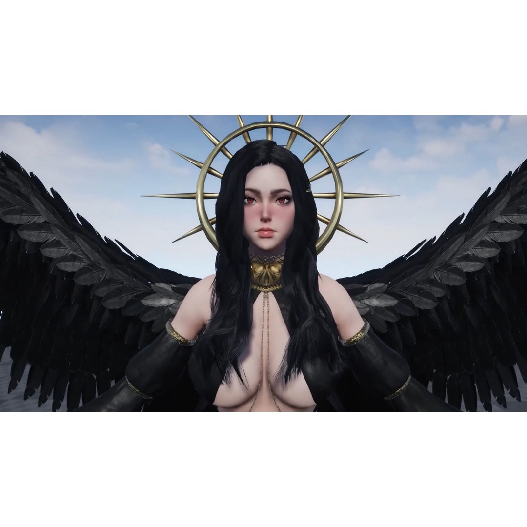 Angelica 3D Model – Game Ready Low-Poly Character with Animations - View 22