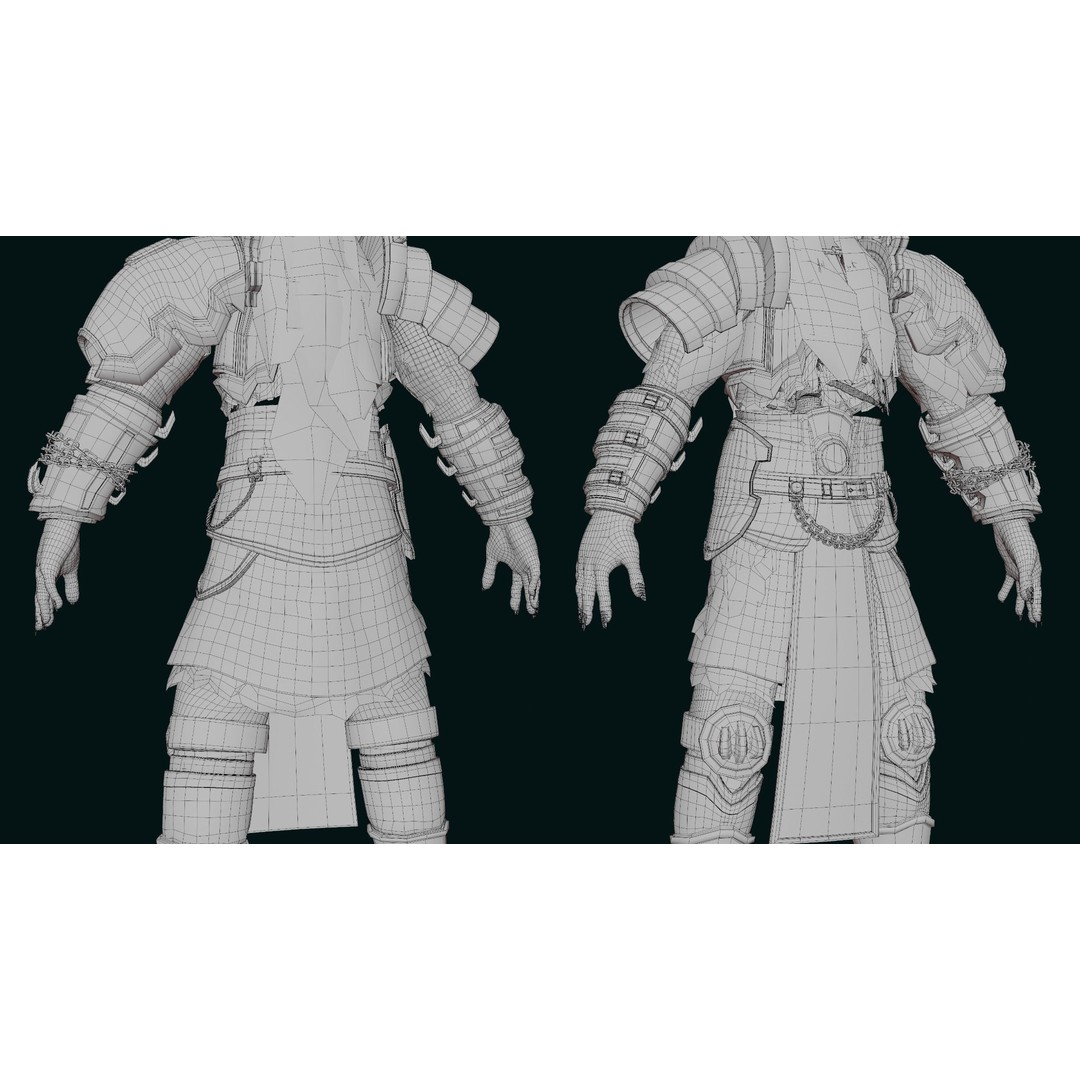 Skeleton King 3D Model – Low Poly Game Ready Character, FBX, Blender