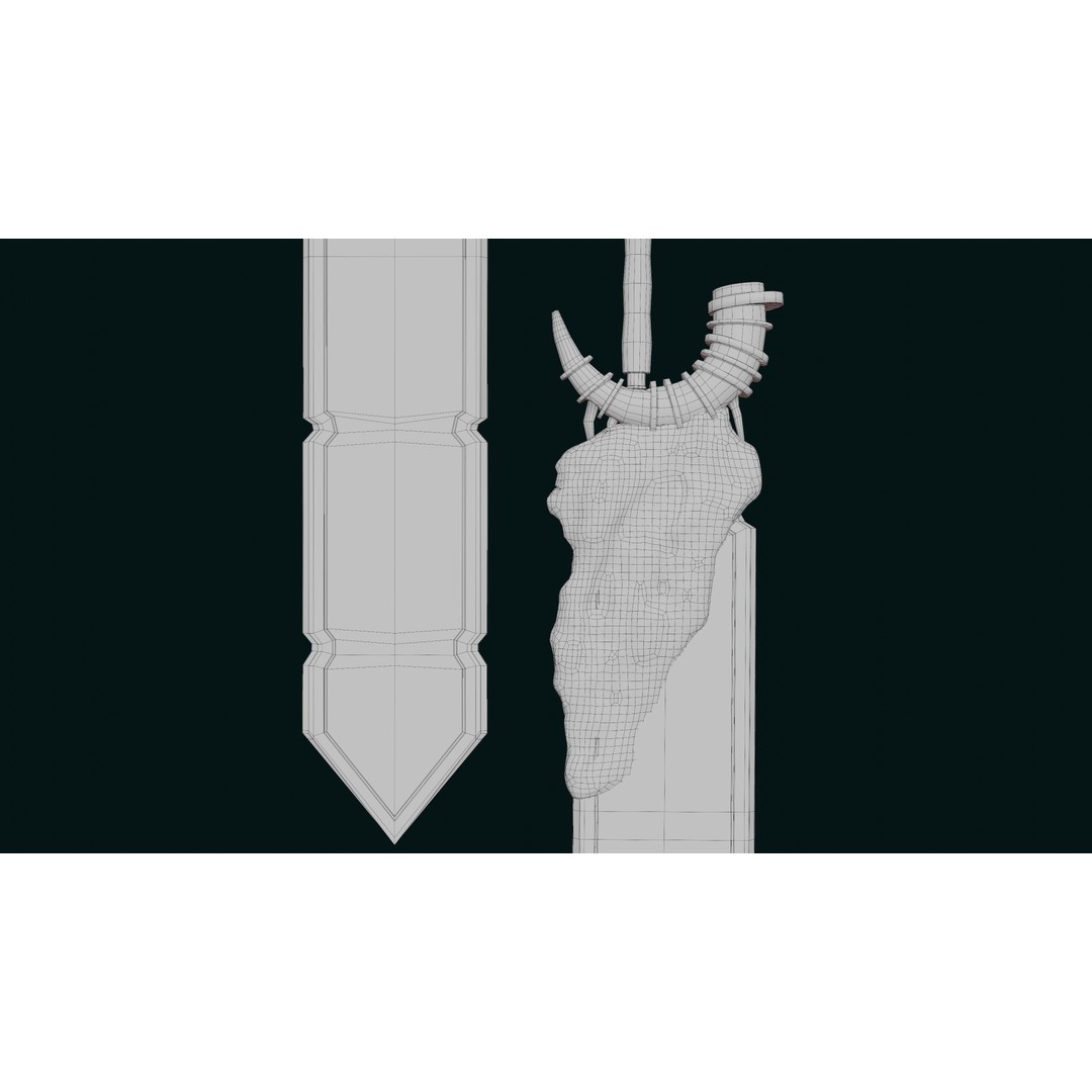 Skeleton King 3D Model – Low Poly Game Ready Character, FBX, Blender - View 15