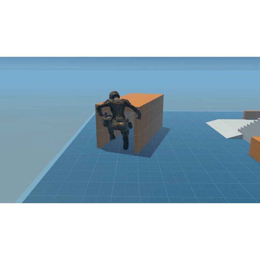 Female Soldier 3D Model – Low Poly Rigged Army Suit, FBX, PBR - View 25