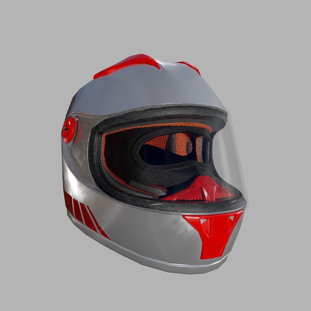 Lady Biker 3D Model – Low Poly Game-Ready Character, FBX - View 22