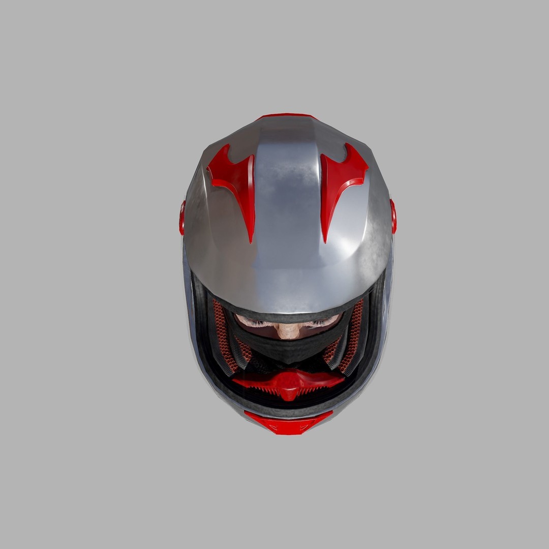 Lady Biker 3D Model – Low Poly Game-Ready Character, FBX - View 28