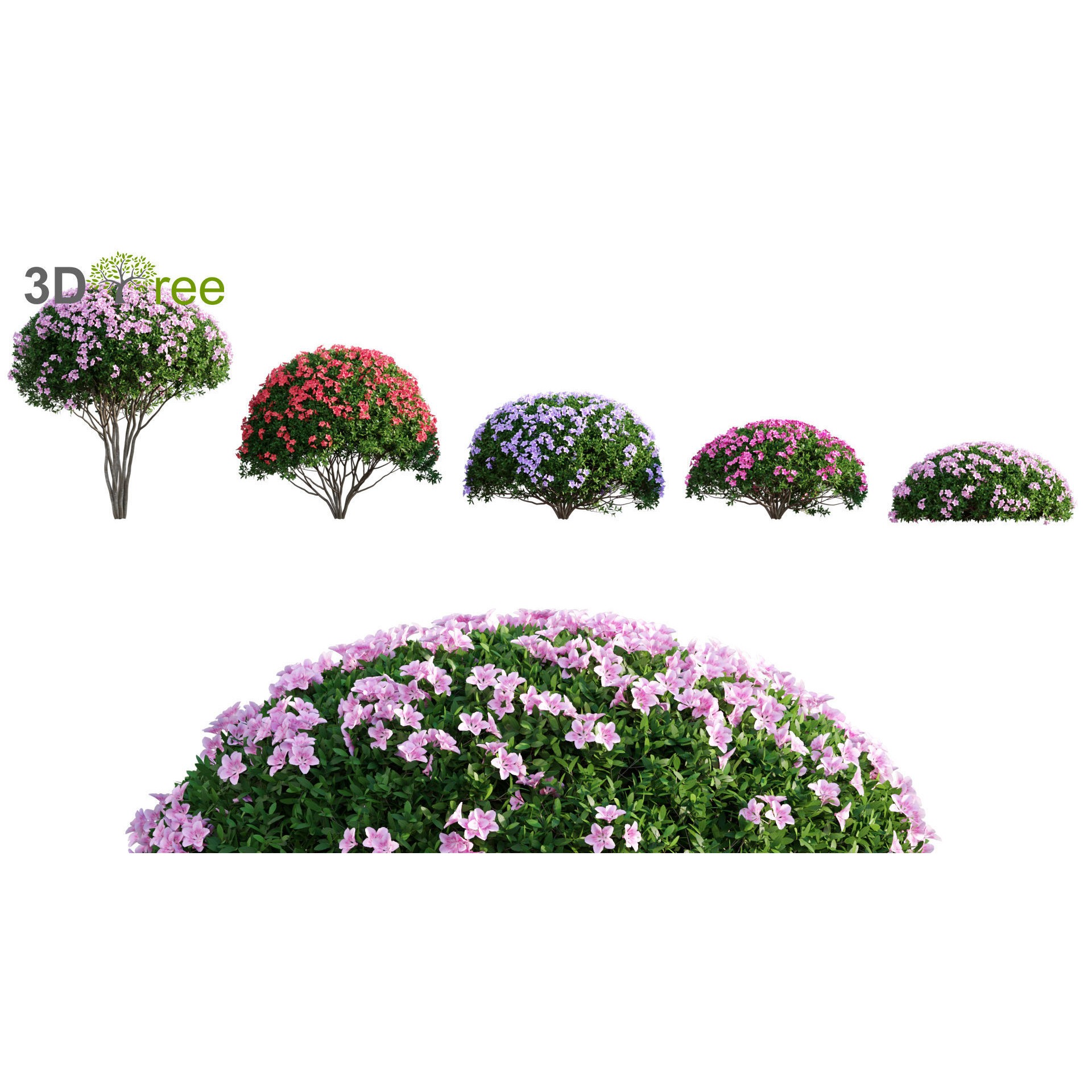 Japanese Garden - Low-Poly Game-Ready 3D Model - View 19