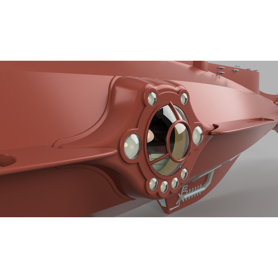 Nautilus 3D Model – High Poly Design for Illustrations, FBX, OBJ