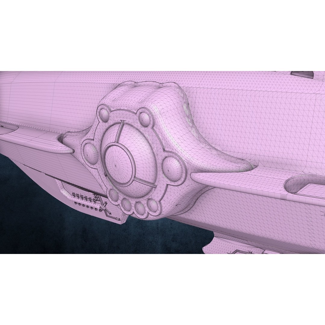 Nautilus 3D Model – High Poly Design for Illustrations, FBX, OBJ - View 11