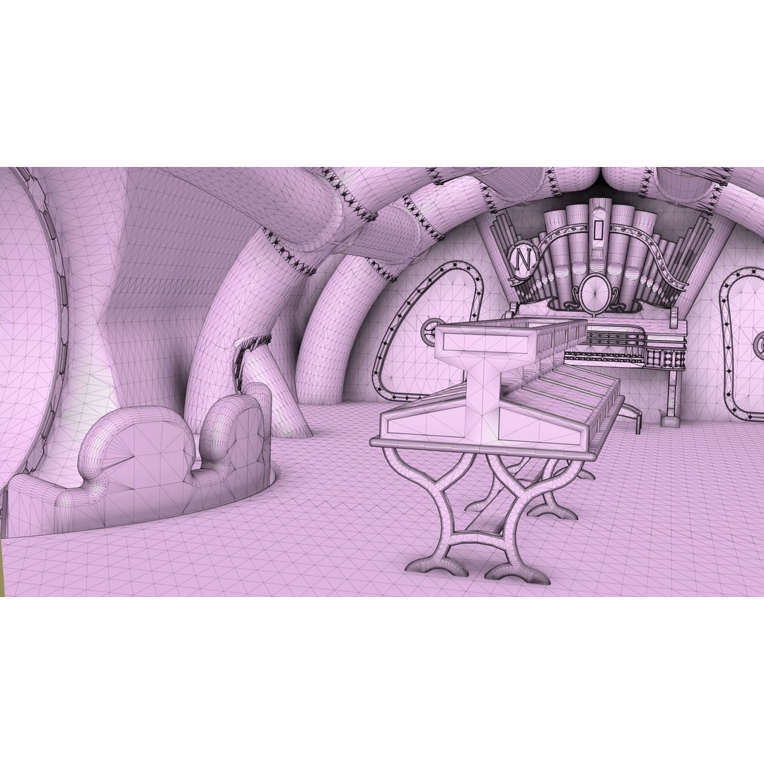 Nautilus 3D Model – High Poly Design for Illustrations, FBX, OBJ - View 13