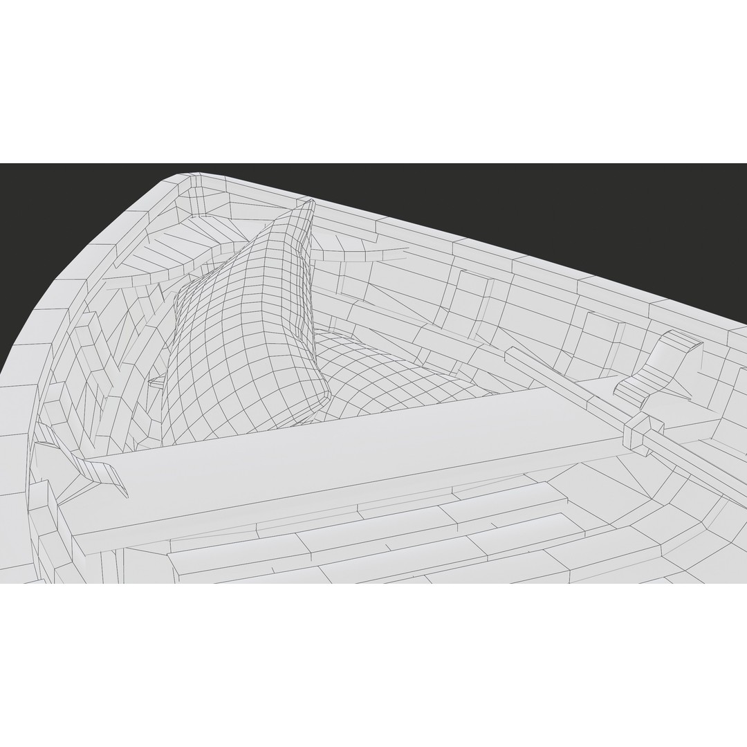 Old Wooden Boat 3D Model – Low Poly PBR Game Asset, FBX, Blender - View 28