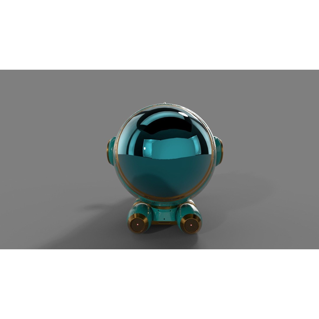 Personal Submersible 3D Model – Sleek Recreational Watercraft, FBX - View 9