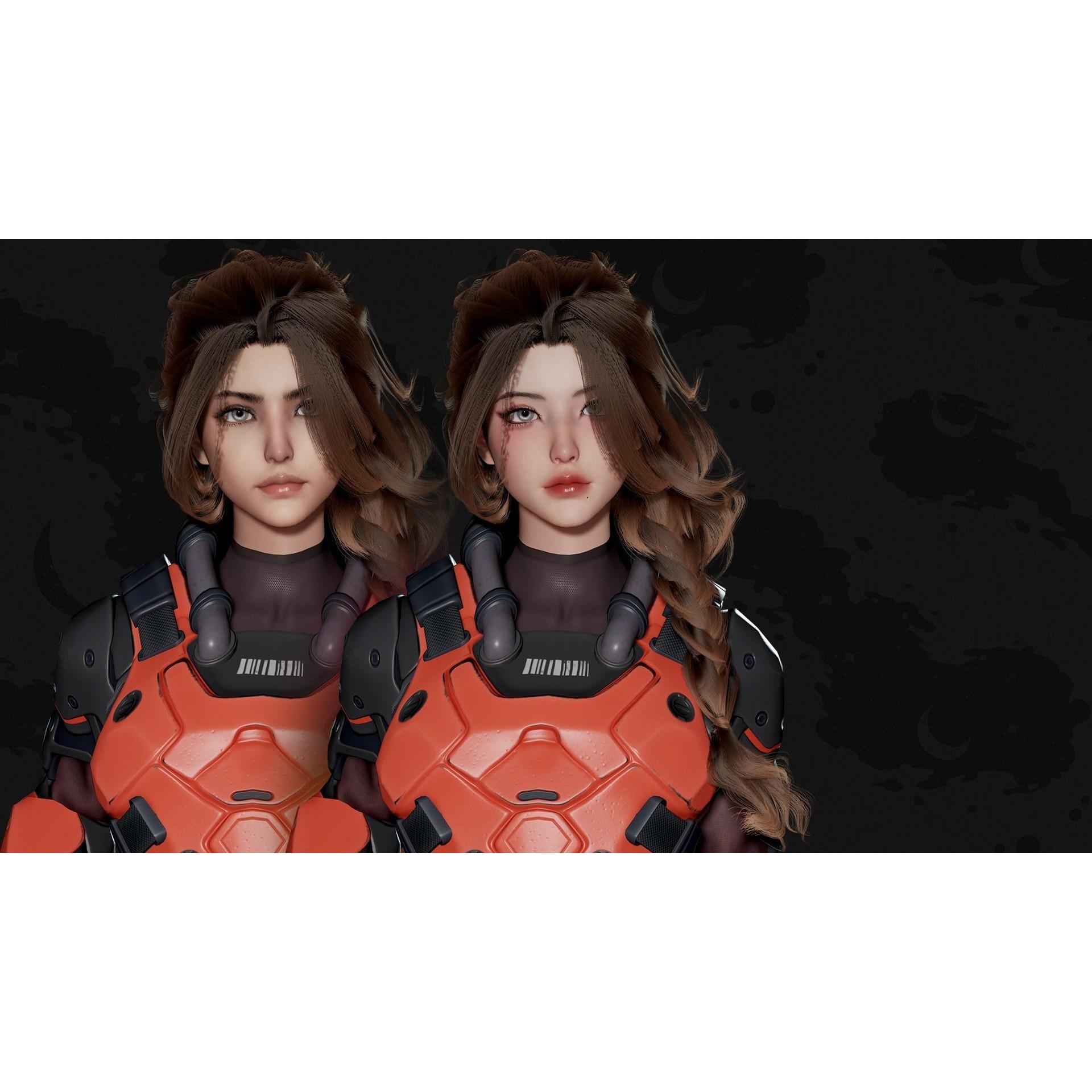 Stellar Trooper - Low-Poly Game-Ready 3D Model - View 16