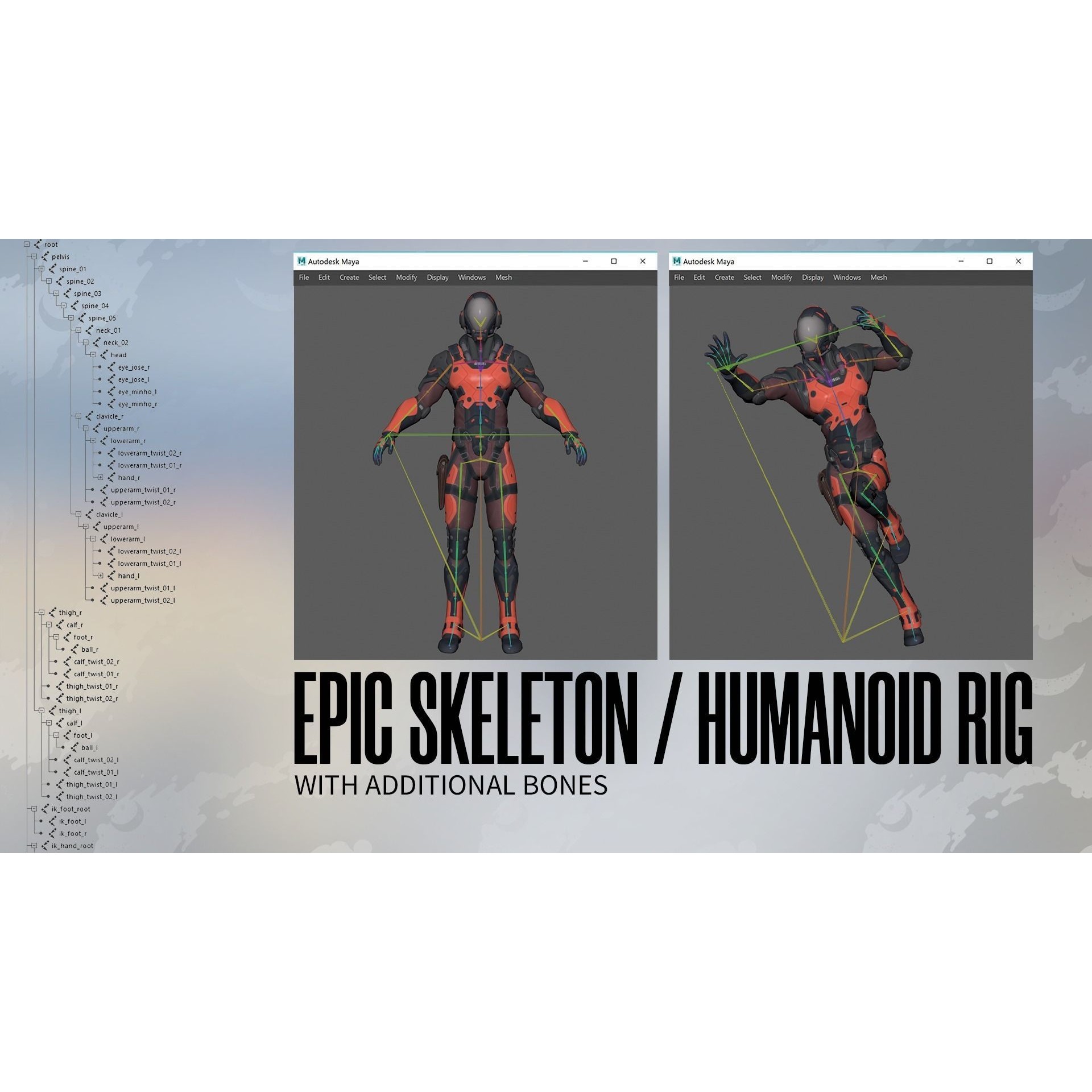 Stellar Trooper - Low-Poly Game-Ready 3D Model - View 19