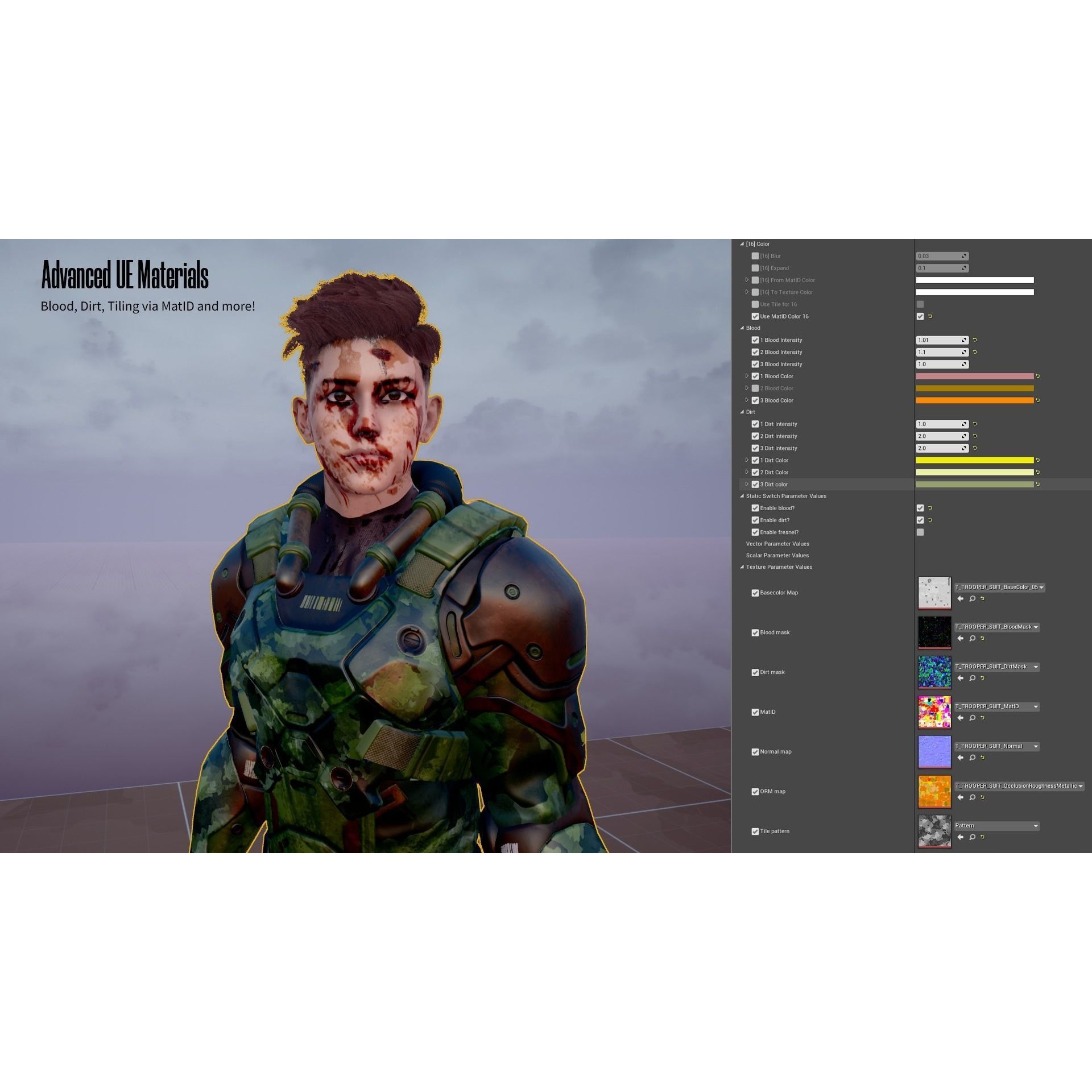 Stellar Trooper - Low-Poly Game-Ready 3D Model - View 21