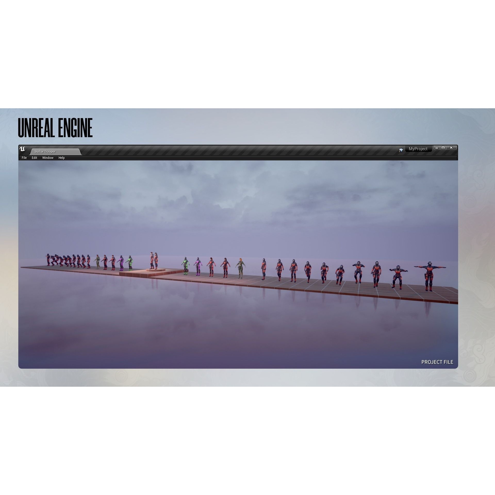 Stellar Trooper - Low-Poly Game-Ready 3D Model - View 25