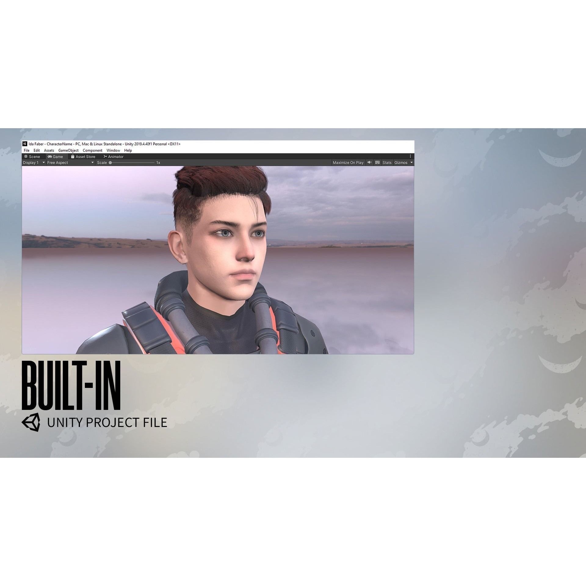 Stellar Trooper - Low-Poly Game-Ready 3D Model - View 27