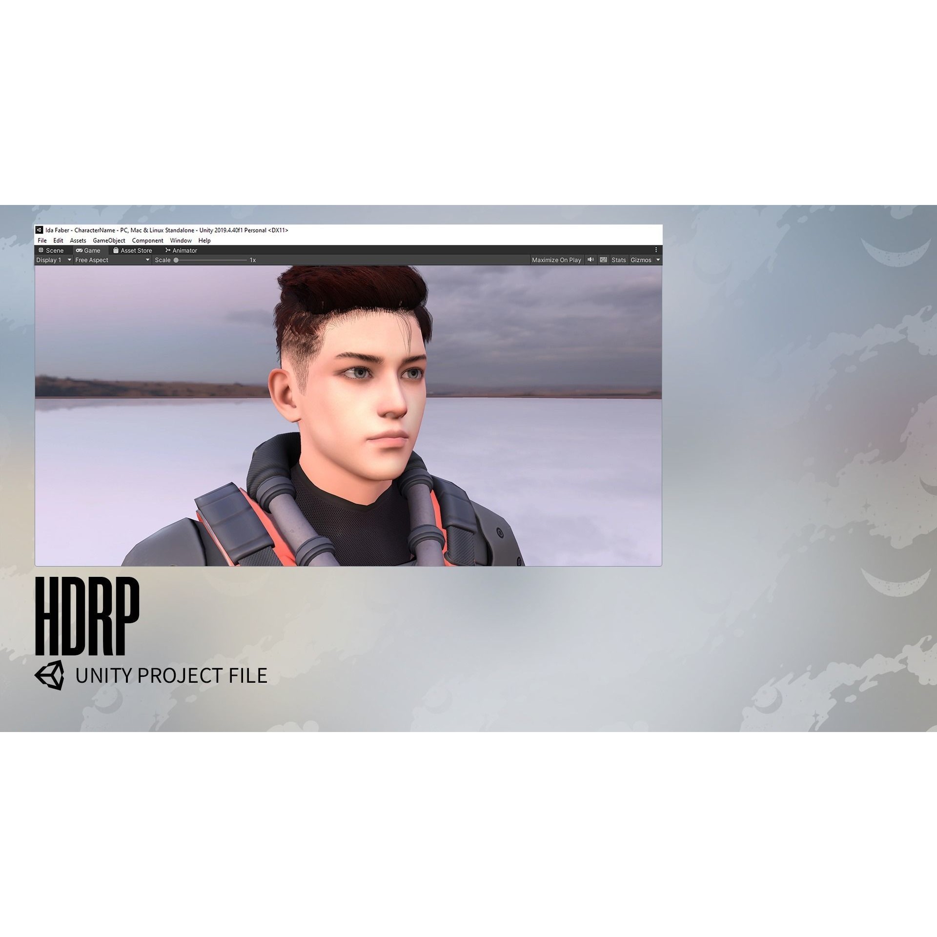 Stellar Trooper - Low-Poly Game-Ready 3D Model - View 29