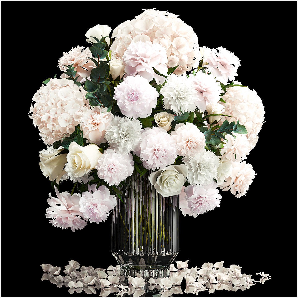 Collection of Flower Bouquets - Game-Ready 3D Model - View 11