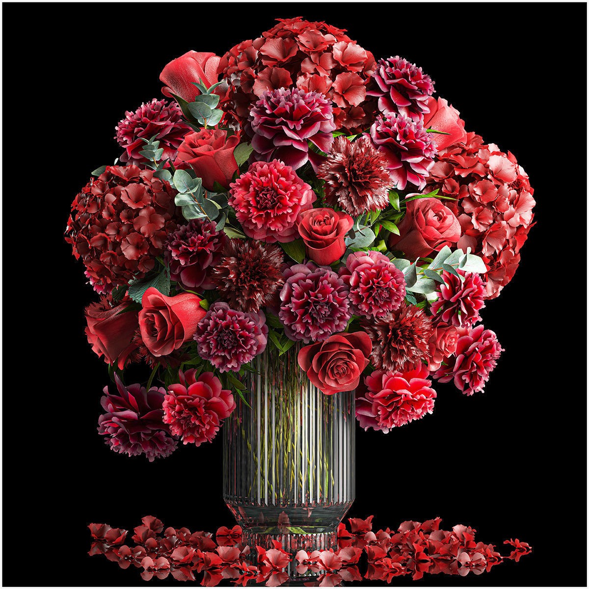 Collection of Flower Bouquets - Game-Ready 3D Model - View 14