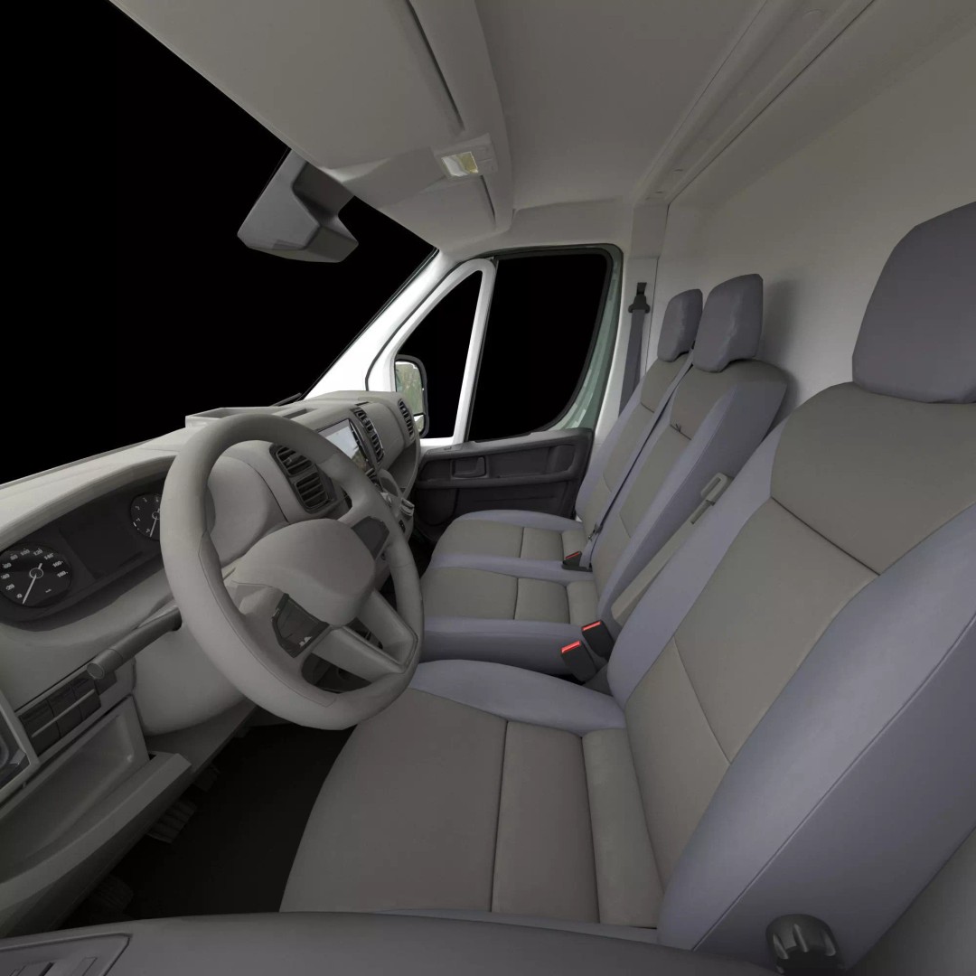 Camper Van L4H3 3D Model – Detailed Vehicle for Archviz and Animation - View 28