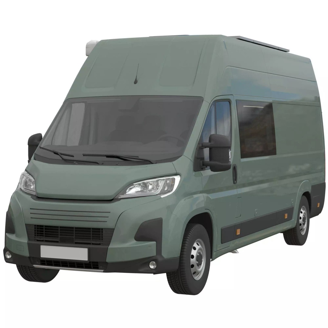 Camper Van L4H3 3D Model – Detailed Vehicle for Archviz and Animation - View 3