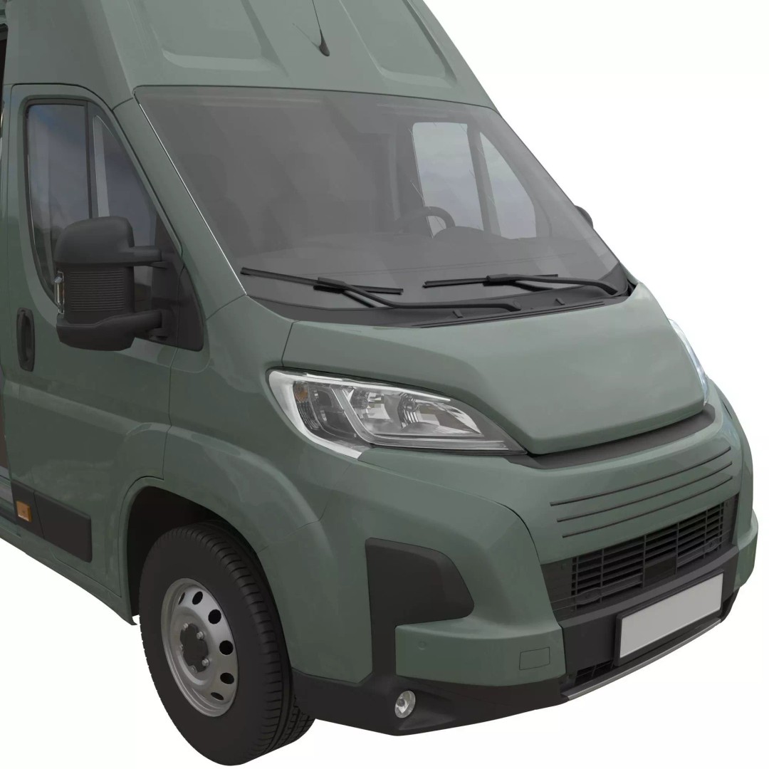 Camper Van L4H3 3D Model – Detailed Vehicle for Archviz and Animation - View 7